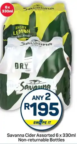Pick n Pay Savanna Cider Assorted Non-returnable Bottles offer