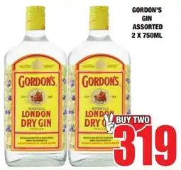 Boxer Liquors Gordon's gin assorted offer