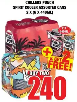 Boxer Liquors Chillers punch spirit cooler assorted cans offer