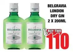 Boxer Liquors Belgravia london dry gin offer