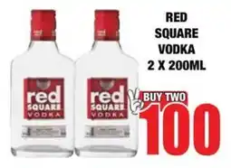 Boxer Liquors Red square vodka offer