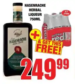 Boxer Liquors Hasenrache herbal liqueur offer