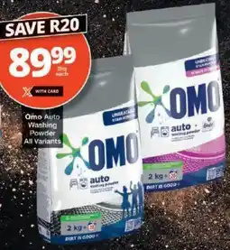 Checkers Omo Auto Washing Powder All Variants offer