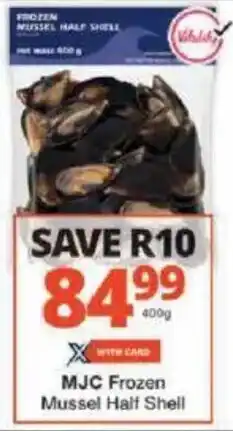 Checkers MJC Frozen Mussel Half Shell offer