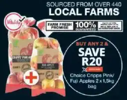 Checkers Choice Cripps Pink/ Fuji Apples offer