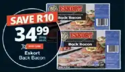 Checkers Eskort Back Bacon offer