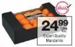 Checkers Export Quality Mandarins offer
