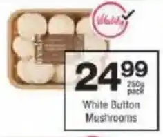 Checkers White Button Mushrooms offer