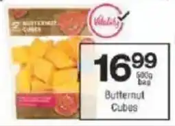 Checkers Butternut Cubes offer
