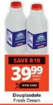 Checkers Douglasdale Fresh Cream offer