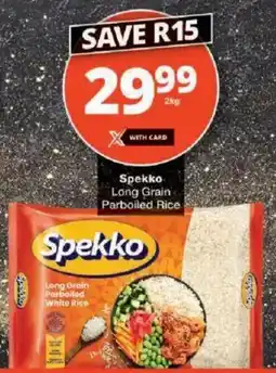 Checkers Spekko Long Grain Parboiled Rice offer