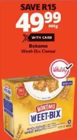 Checkers Bokomo Weet-Bix Cereal offer