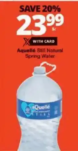 Checkers Aquellé Still Natural Spring Water offer