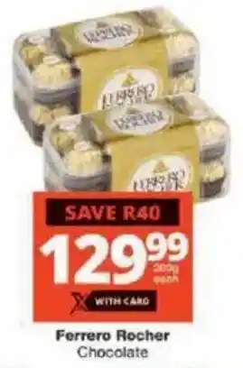 Checkers Ferrero Rocher Chocolate offer