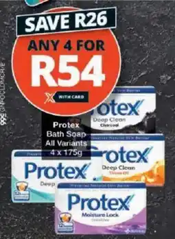 Checkers Protex Bath Soap All Variants offer