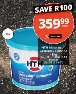 Checkers HTH Mineralsoft Granular+ Chlorine offer