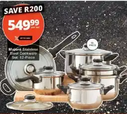 Checkers Majoré Stainless Steel Cookware Set offer