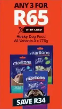 Checkers Husky Dog Food All Variants offer