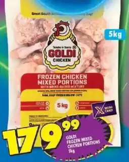 Shoprite Goldi frozen mixed chicken portions offer