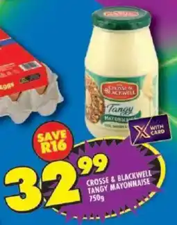 Shoprite Crosse & blackwell tangy mayonnaise offer