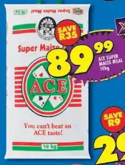 Shoprite Ace super maize meal offer