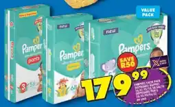 Shoprite Pampers value pack disposable nappies/ disposable pants offer