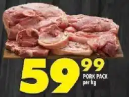 Shoprite Pork pack offer