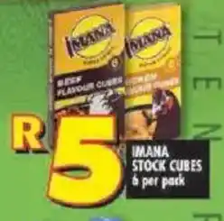 Shoprite Imana stock cubes offer