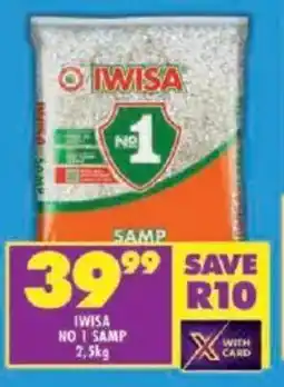 Shoprite Iwisa no. 1 samp offer