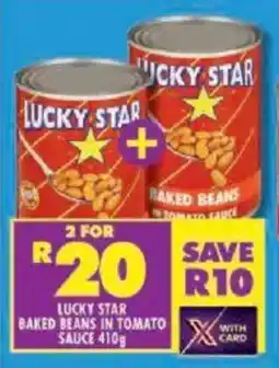 Shoprite Lucky star baked beans in tomato sauce offer