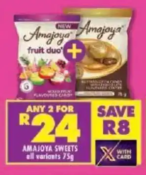 Shoprite Amajoya sweets offer