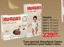 Dis-Chem Huggies Extra Care Nappies offer