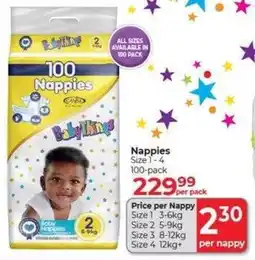 Dis-Chem Baby Things Nappies offer