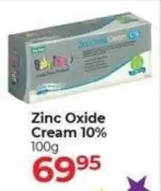 Dis-Chem Baby Things Zinc Oxide Cream 10% offer