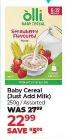 Dis-Chem Olli Baby Cereal offer