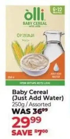Dis-Chem Olli Baby Cereal offer