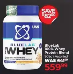 Dis-Chem USN BlueLab 100% Whey Protein Blend offer