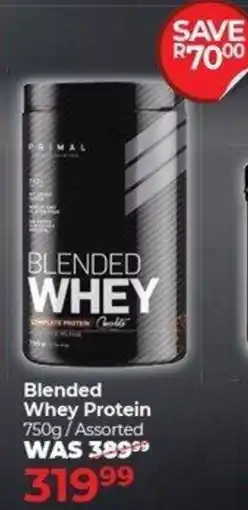 Dis-Chem Primal Blended Whey Protein offer
