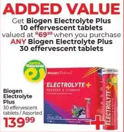 Dis-Chem Biogen Electrolyte Plus offer