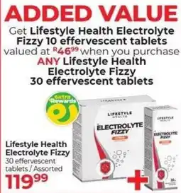 Dis-Chem Lifestyle Health Electrolyte Fizzy offer