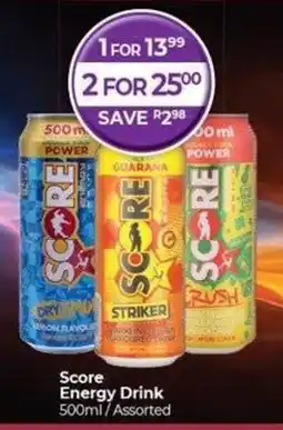 Dis-Chem Score Energy Drink offer