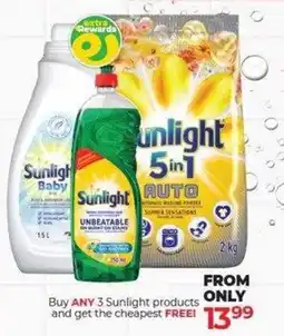 Dis-Chem Sunlight products offer
