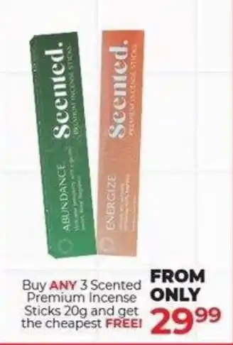 Dis-Chem Scented Premium Incense Sticks offer