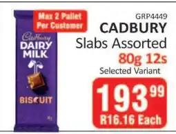 KitKat Cash and Carry Cadbury Slabs Assorted offer