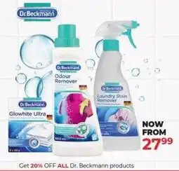 Dis-Chem Dr. Beckmann products offer