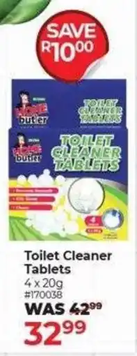 Dis-Chem Home Butler Toilet Cleaner Tablets offer