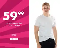 Save Hyper Active Branded Gym T-shirts offer
