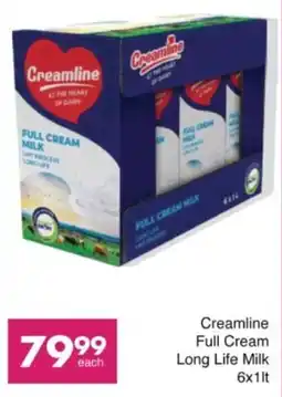 Save Hyper Creamline Full Cream Long Life Milk offer
