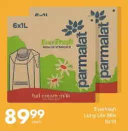Save Hyper Parmalat Everfresh Long Life Milk offer