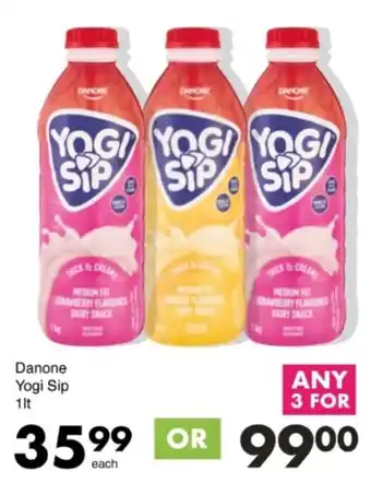 Save Hyper Danone Yogi Sip offer
